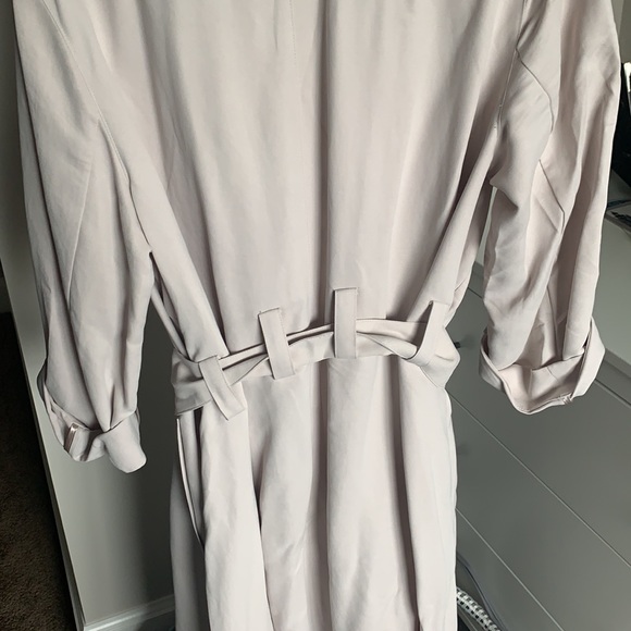 Beige trench coat; like new - Picture 3 of 3